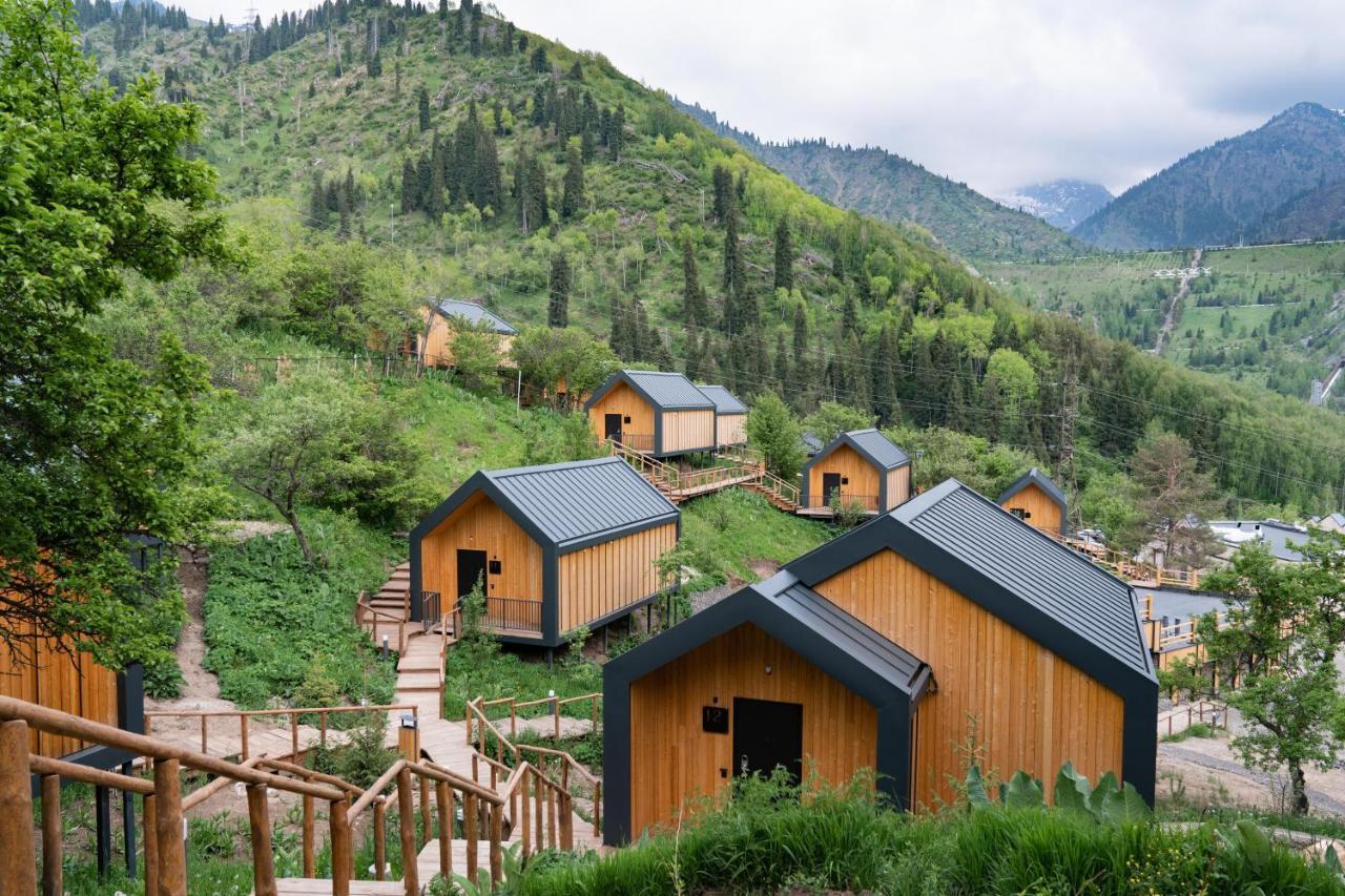 Qazaq Auyl Eco Hotel Алматы Экстерьер фото