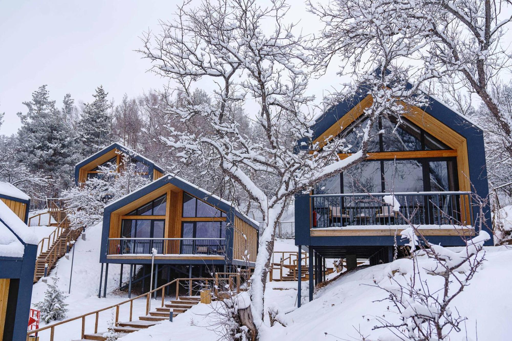 Qazaq Auyl Eco Hotel Алматы Экстерьер фото