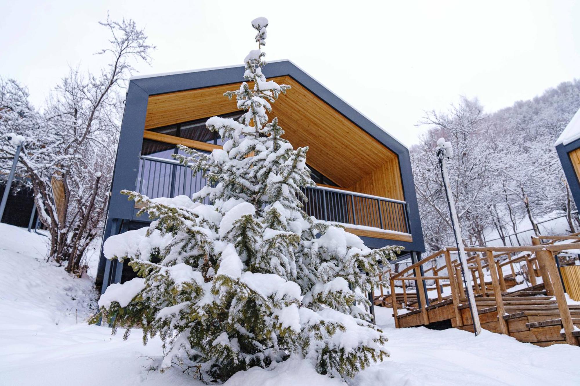 Qazaq Auyl Eco Hotel Алматы Экстерьер фото