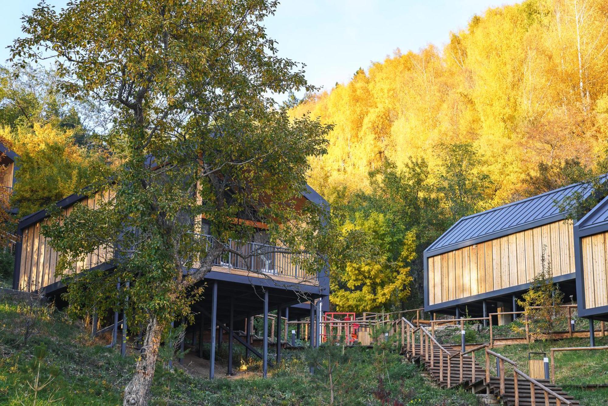 Qazaq Auyl Eco Hotel Алматы Экстерьер фото
