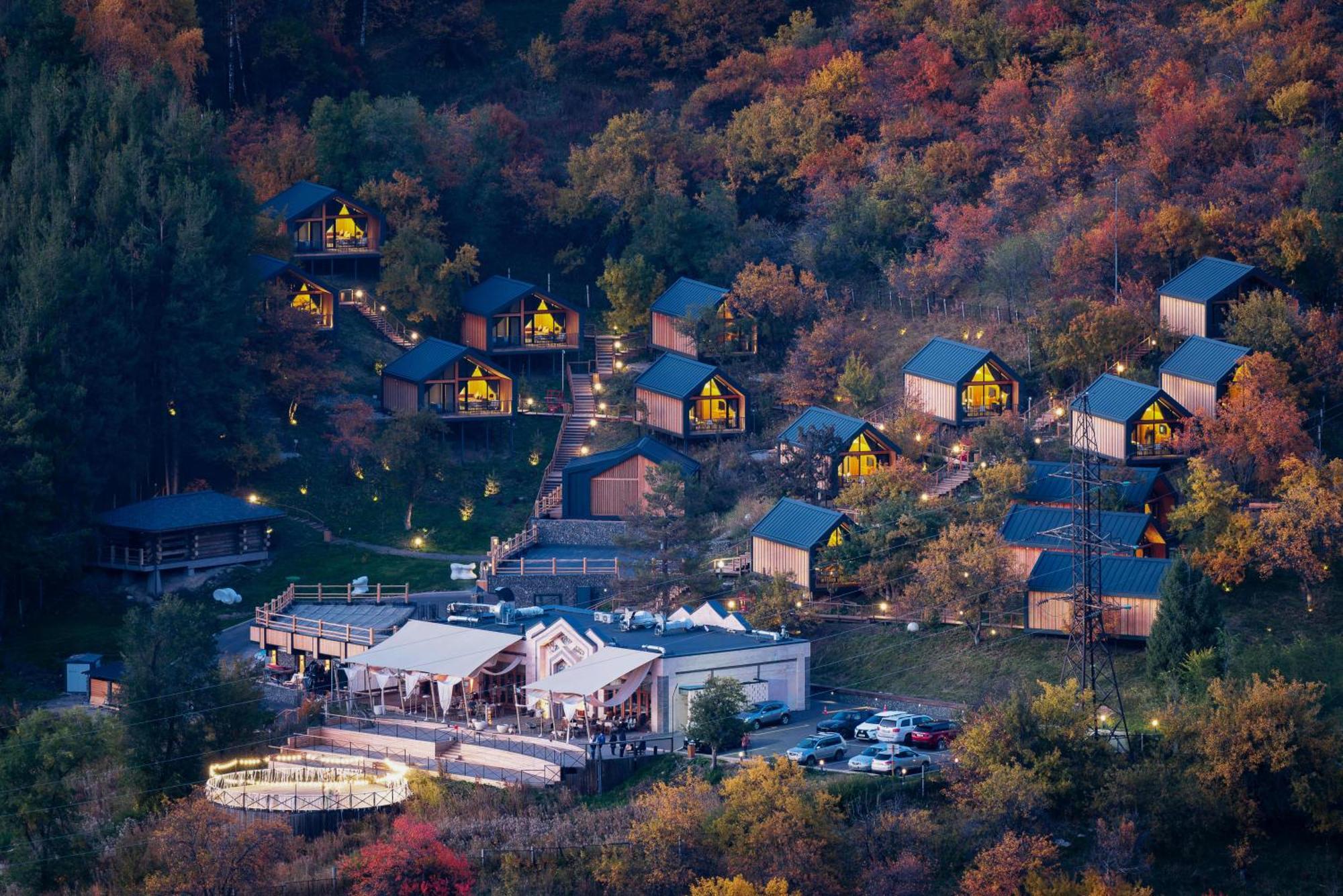 Qazaq Auyl Eco Hotel Алматы Экстерьер фото