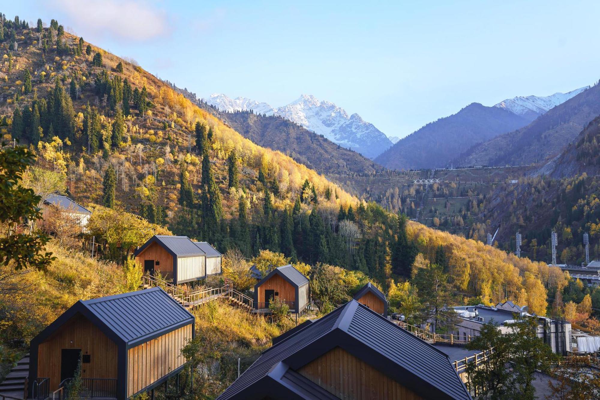 Qazaq Auyl Eco Hotel Алматы Экстерьер фото