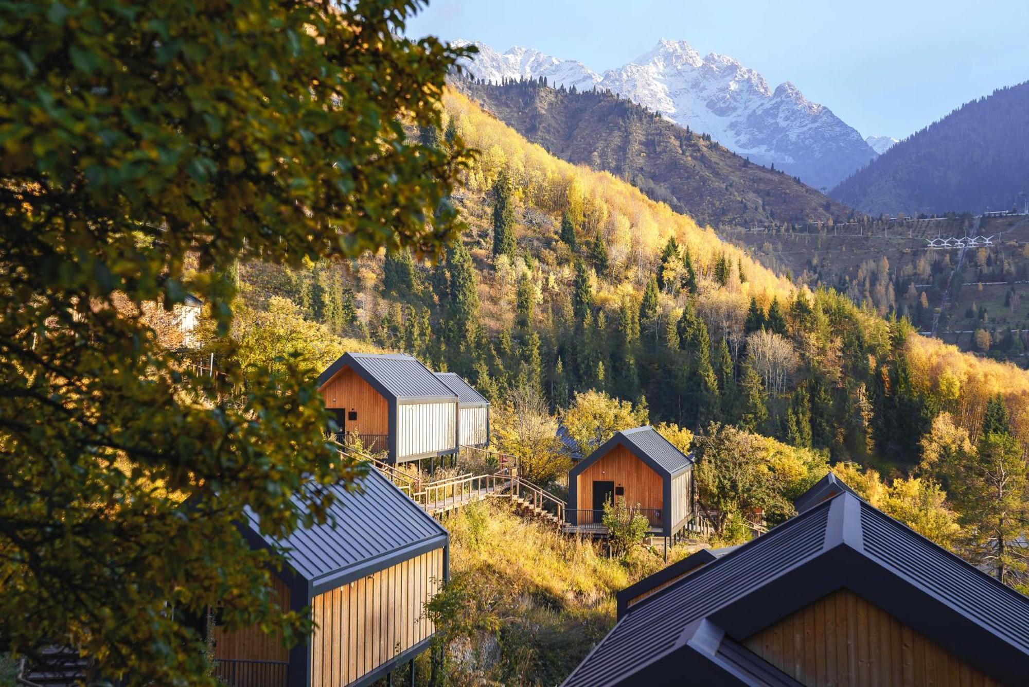 Qazaq Auyl Eco Hotel Алматы Экстерьер фото