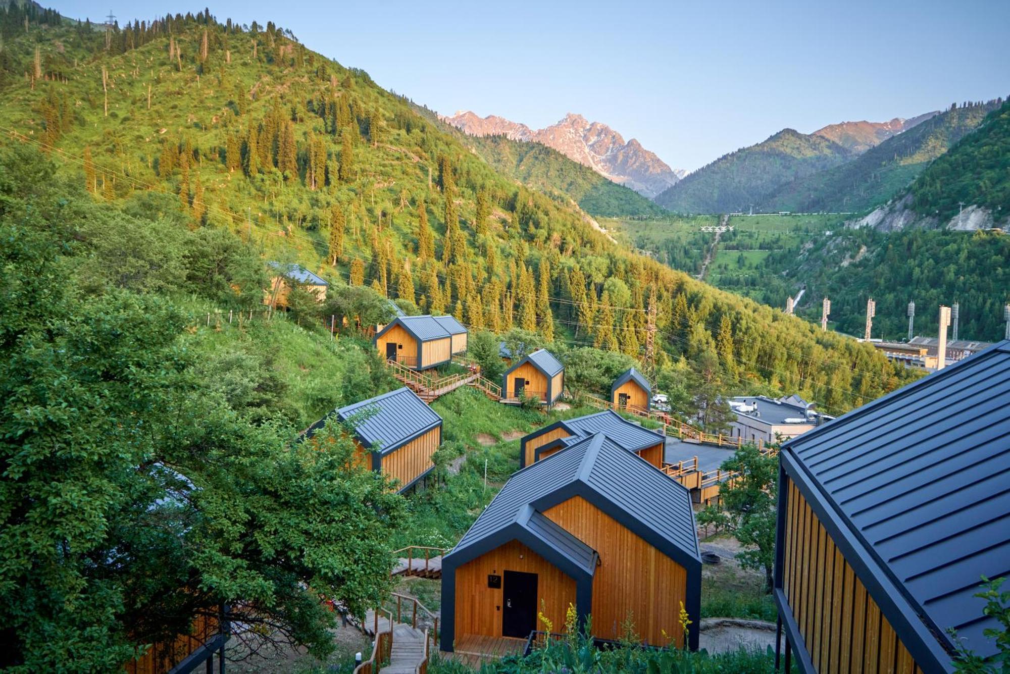 Qazaq Auyl Eco Hotel Алматы Экстерьер фото